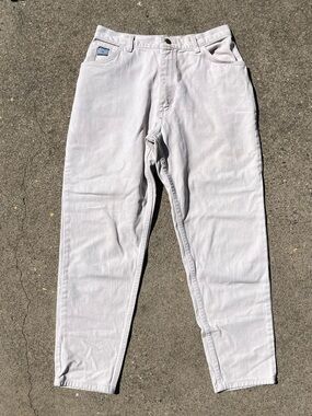 Vintage Wrangler for Women White Denim Jeans Made in USA 30x27